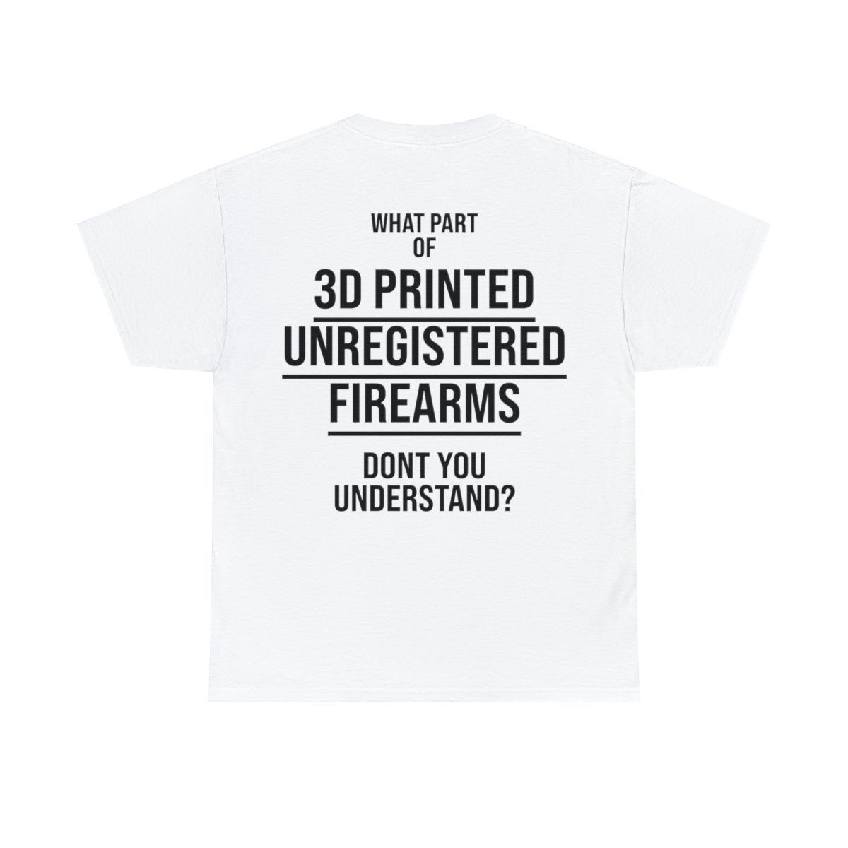 12100.jpg GG “What Part Of” Tee - Image 1