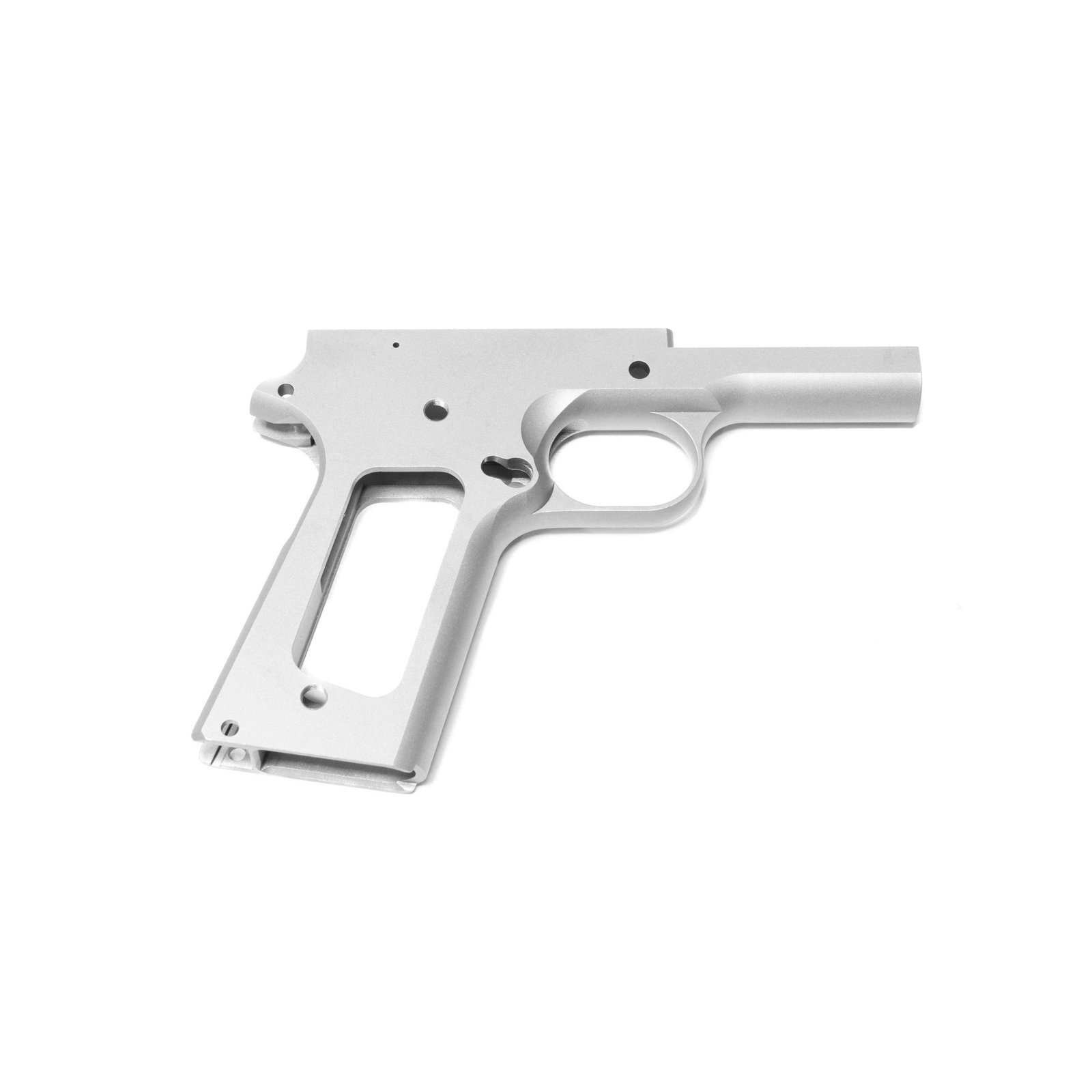 1911-Government-Stainless-Frame-With-Smooth-Grip-Right-scale1d.jpeg M1911 80% Frame: 416 Stainless Steel GI - Image 1