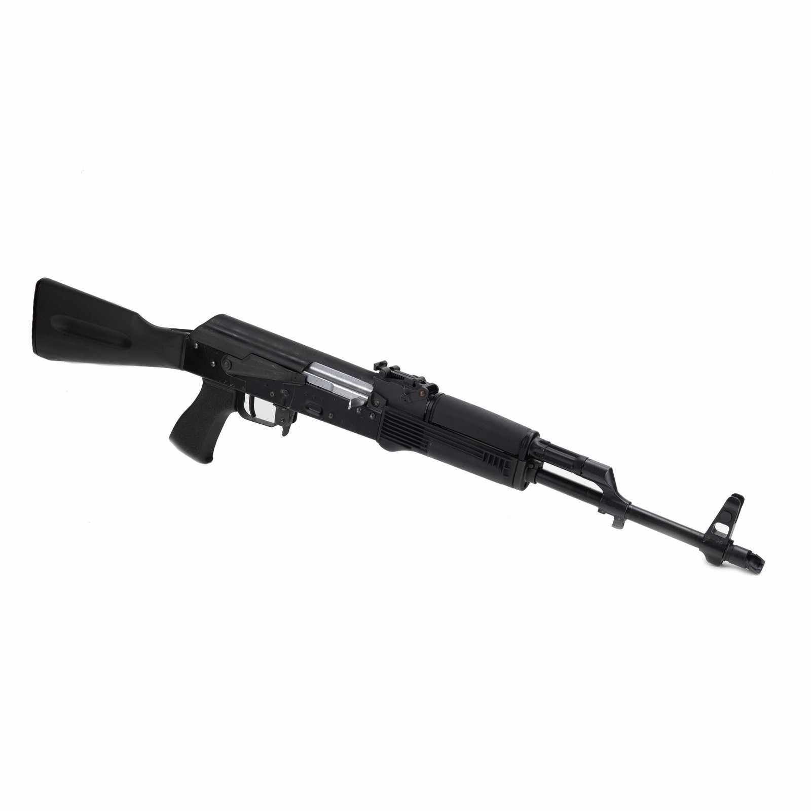 AK-black-syntetic-1.jpg AK47 7.62×39 Black Polymer Rifle Build Kit – *Head Spaced* - Image 1