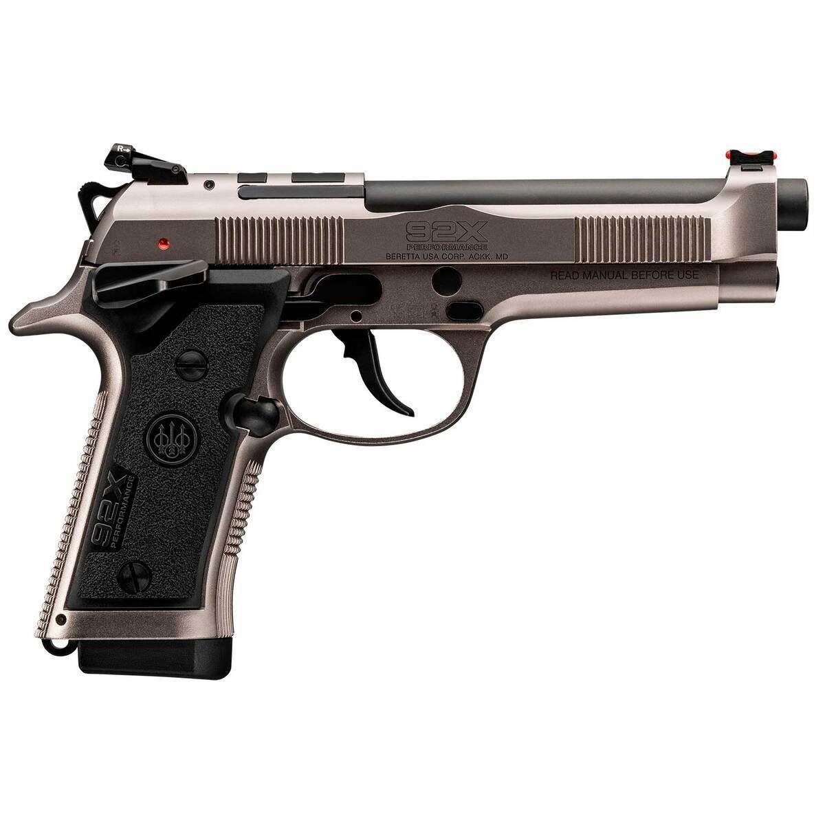 beretta-92x-performance-defensive-9mm-luger-49in-pistol-101-rounds-1719109-1.jpg Beretta 92X Performance Defensive 9mm Luger 4.9in Pistol – 10+1 Rounds - Image 1