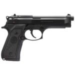 Beretta M9 9mm Luger 4.9in Black Bruniton Pistol – 10+1 Rounds