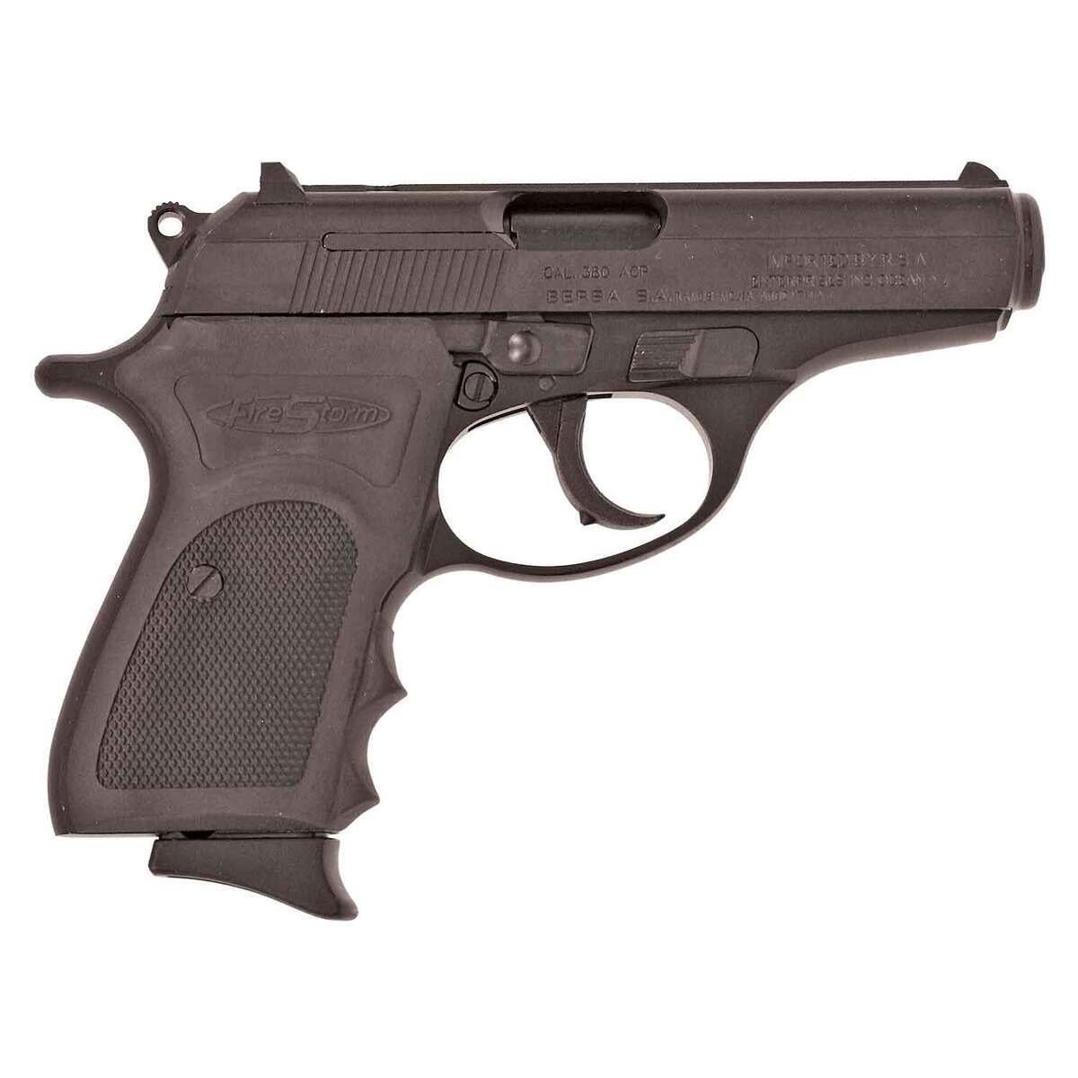 bersa-firestorm-380-auto-acp-35in-matte-black-pistol-71-rounds-1733289-1.jpg Bersa Firestorm 380 Auto (ACP) 3.5in Matte Black Pistol – 7+1 Rounds - Image 1