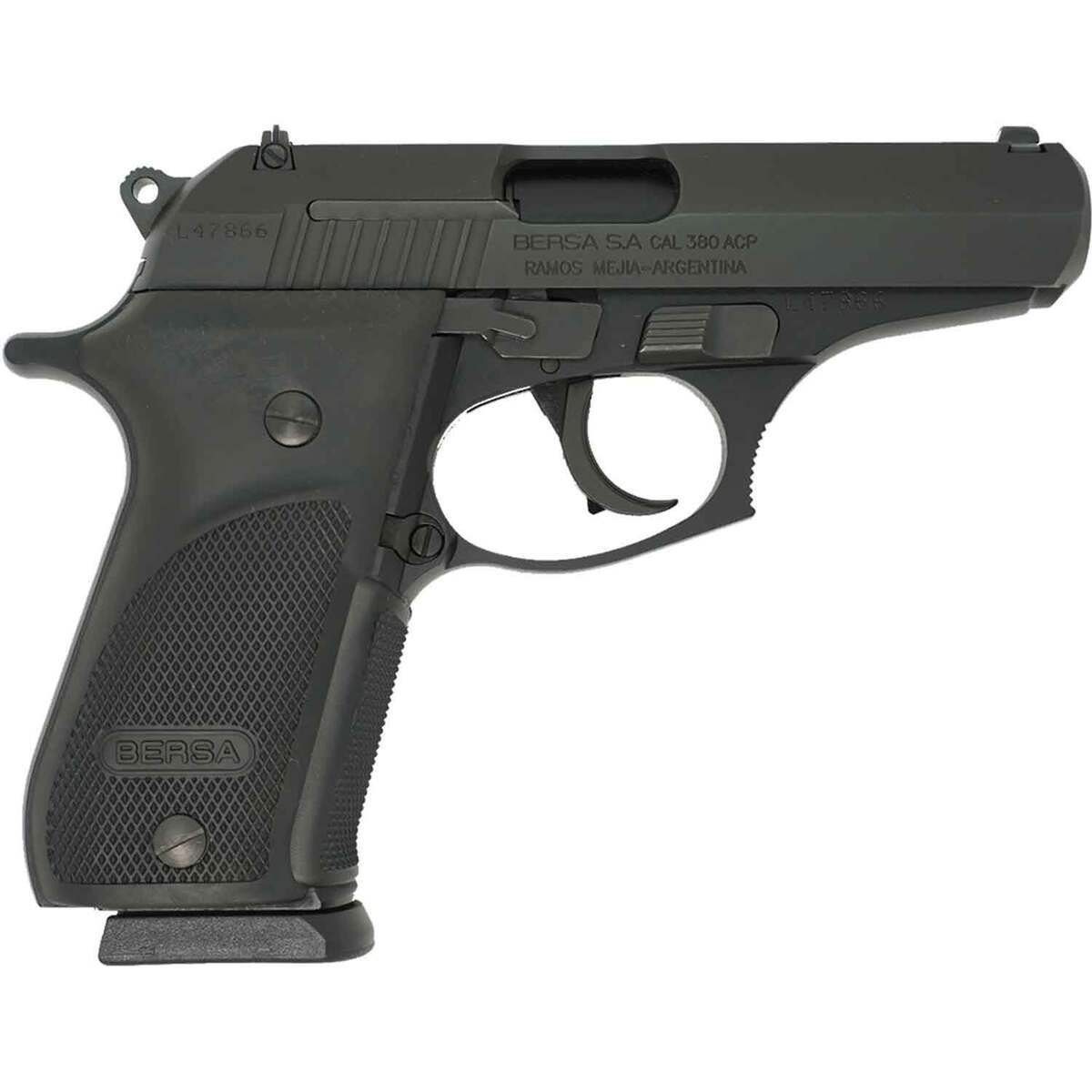 bersa-tpr380-plus-380-auto-acp-35in-matte-black-pistol-151-rounds-1794001-1.jpg Bersa TPR380 Plus 380 Auto (ACP) 3.5in Matte Black Pistol – 15+1 Rounds - Image 1