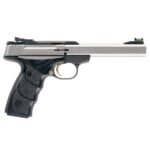 Browning Buck Mark Plus UDX 22 Long Rifle 5.5in Black/Stainless Pistol – 10+1 Rounds