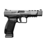 Canik TP9SFx 9mm Luger 5.2in Tungsten Gray Cerakote Pistol – 10+1 Rounds