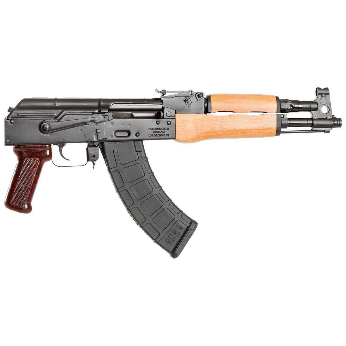 century-arms-draco-ak-pistol-1506184-1.jpg Century Arms Draco 7.62x39mm 12.25in Black/Wood Modern Sporting Pistol – 30+1 Rounds - Image 1