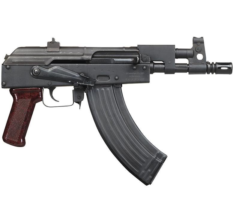 century-arms-draco-micro-ar-pistol-1506186-1.jpg Century Arms Micro Draco 7.62x39mm 6.25in Black Modern Sporting Pistol – 30+1 Rounds - Image 1