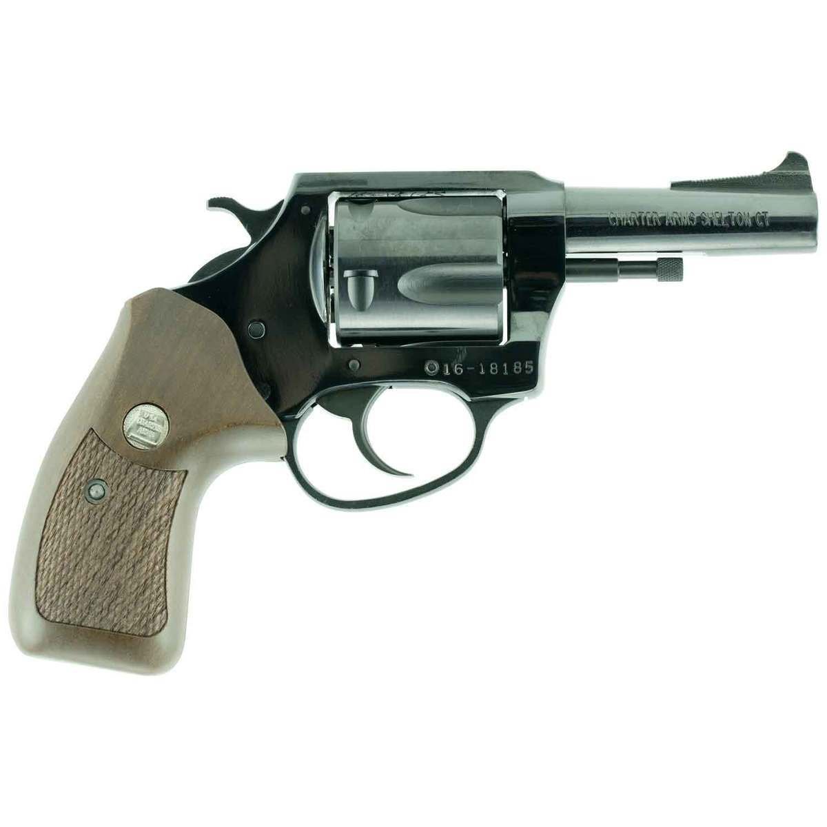 charter-arms-bulldog-revolver-1506064-1.jpg Charter Arms Bulldog Special Classic 44 Special 3in Blued Revolver – 5 Rounds - Image 1