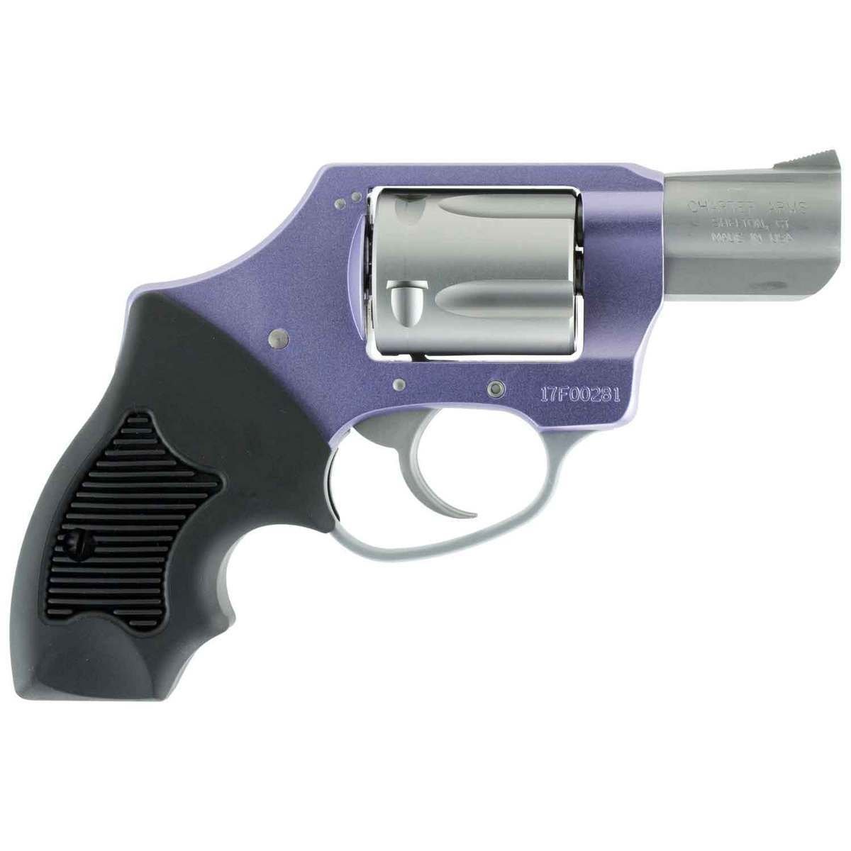 charter-arms-lavender-lady-revolver-1506079-1.jpg Charter Arms Lavender Lady 38 Special 2in Stainless Revolver – 5 Rounds - Image 1