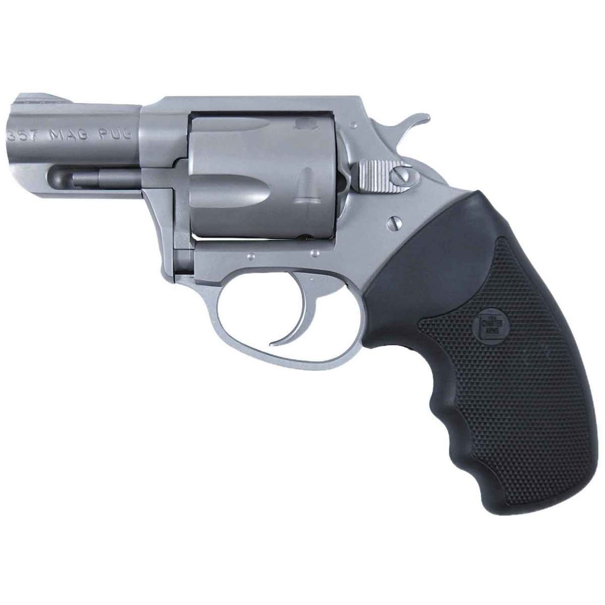 charter-arms-mag-pug-357-magnum-22in-stainless-revolver-5-rounds-1506100-1.jpg Charter Arms Mag Pug 357 Magnum 2.2in Stainless Revolver – 5 Rounds - Image 1