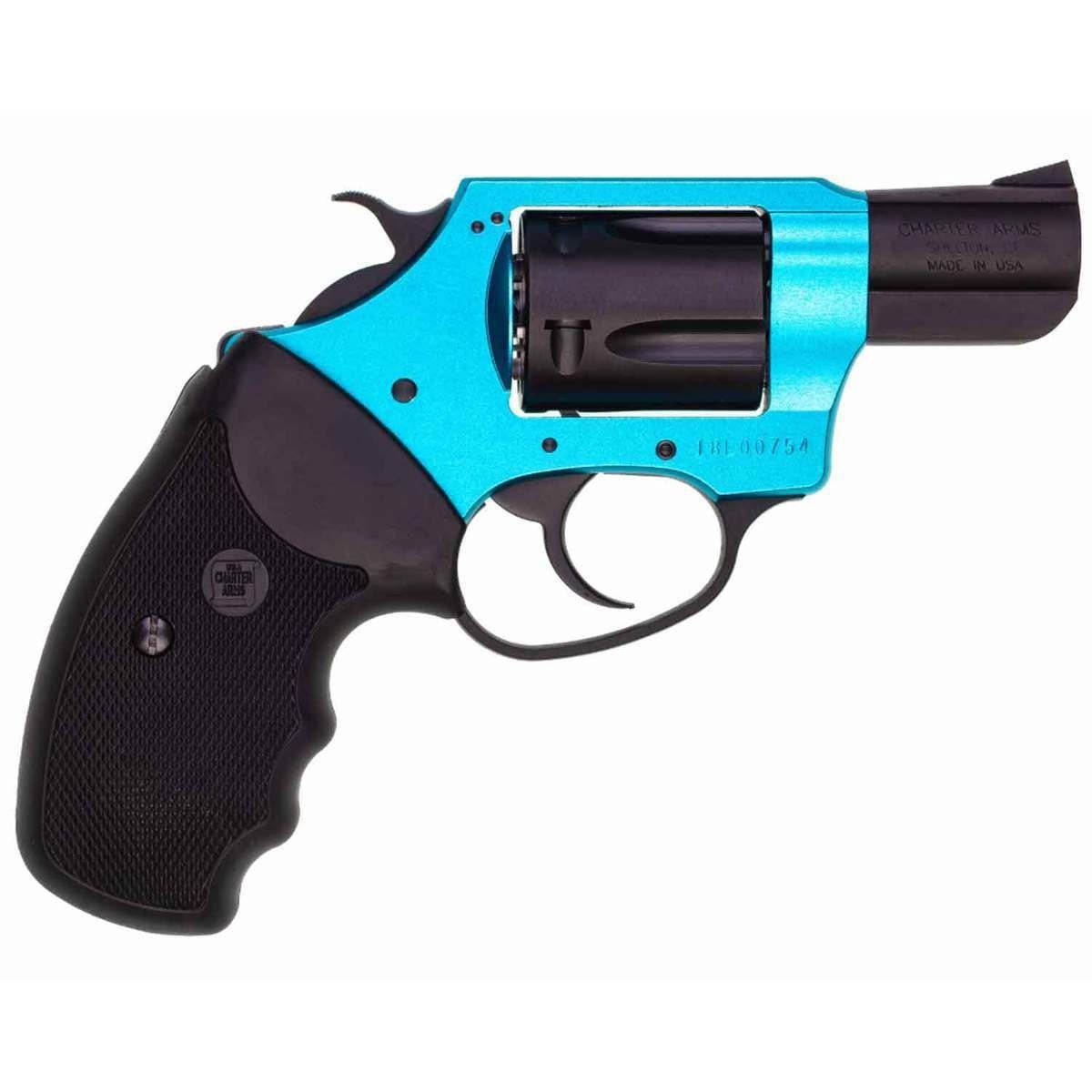 charter-arms-santa-fe-undercover-lite-38-special-2in-blackturquoise-revolver-5-rounds-california-compliant-1542734-1.jpg Charter Arms Santa Fe Undercover Lite 38 Special 2in Black/Turquoise Revolver – 5 Rounds – California Compliant - Image 1