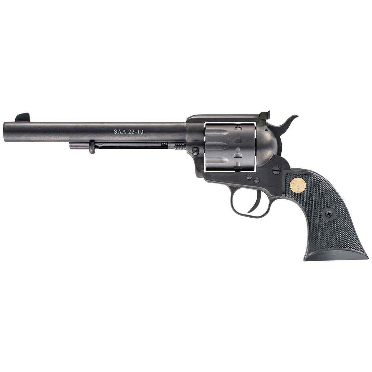 chiappa-1873-22-single-action-revolver-1506123-1.jpg Chiappa 1873 22 Long Rifle 7.5in Blued Revolver – 10 Rounds - Image 1