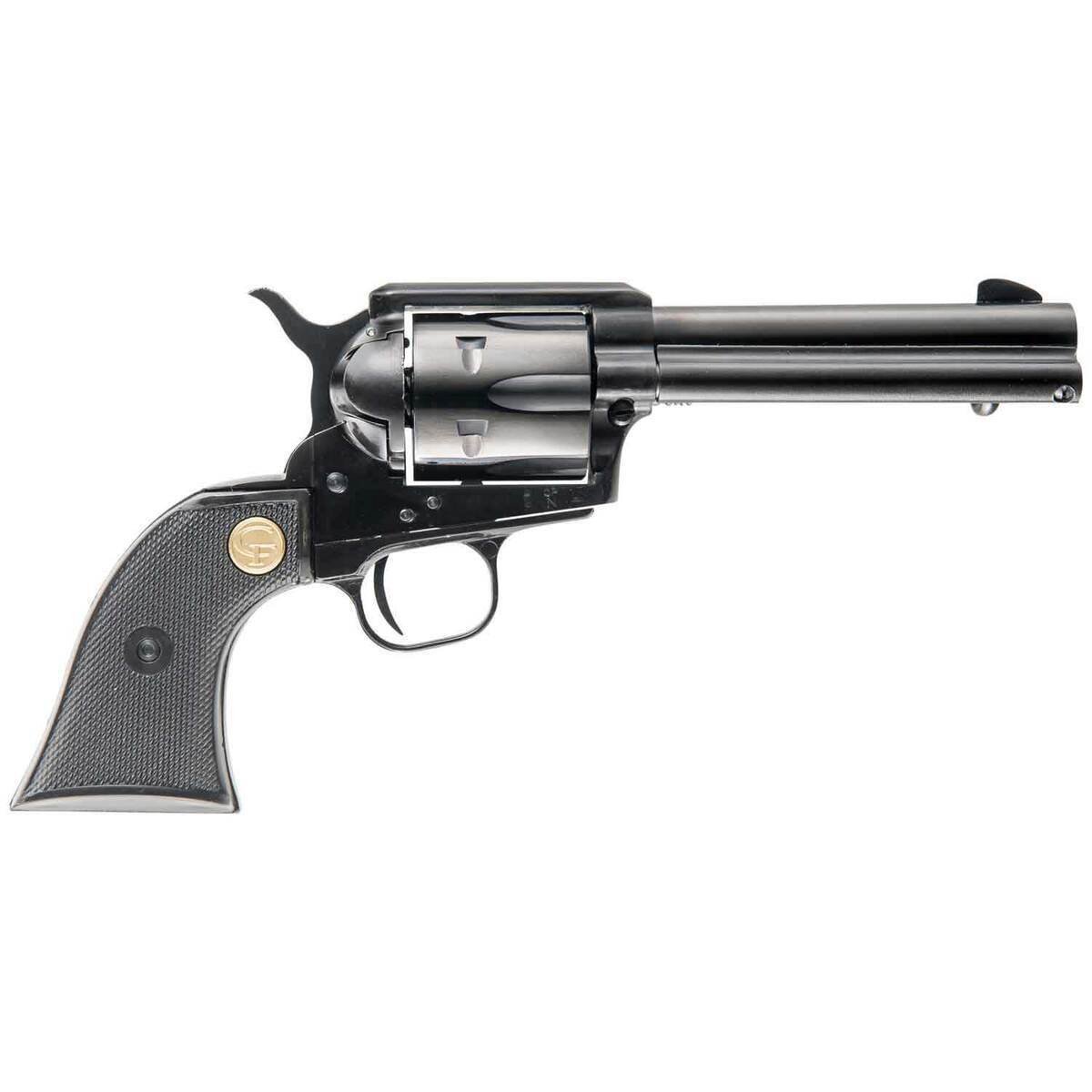 chiappa-1873-22-single-action-revolver-1506162-1.jpg Chiappa 1873 Dual Cylinder 22 Long Rifle 4.75in Black Revolver – 10 Rounds - Image 1