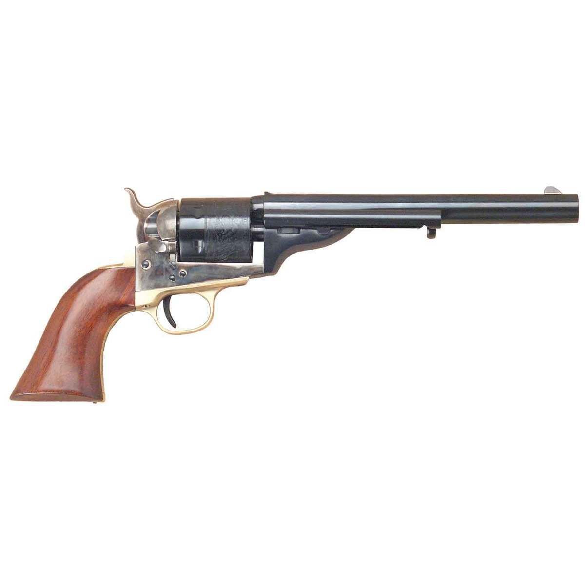 cimarron-1872-open-top-navy-38-special-75in-blued-revolver-6-rounds-california-compliant-1506215-1.jpg Cimarron 1872 Open Top Navy 38 Special 7.5in Blued Revolver – 6 Rounds – California Compliant - Image 1