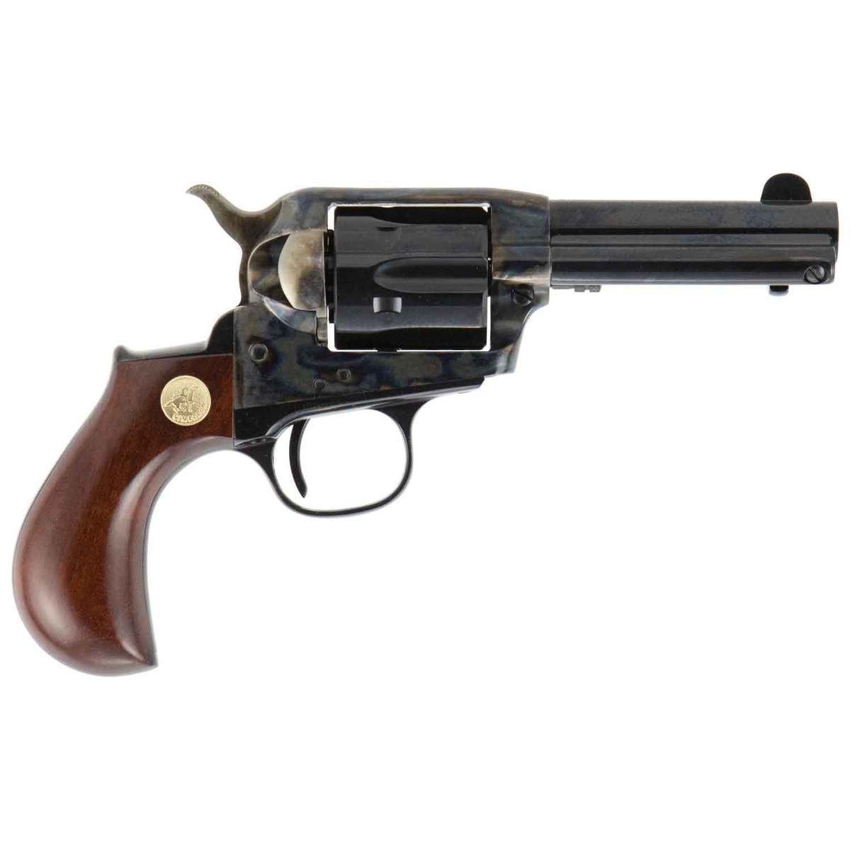 cimarron-lightning-38-special-35in-bluedwalnut-revolver-6-rounds-1506217-1.jpg Cimarron Lightning 38 Special 3.5in Blued/Walnut Revolver – 6 Rounds - Image 1