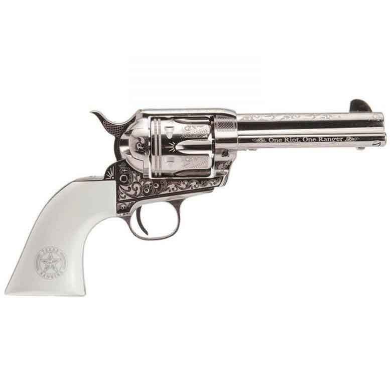 cimarron-texas-ranger-laser-engraved-frontier-revolver-1501835-1.jpg Cimarron Texas Ranger Laser Engraved Frontier Revolver - Image 1
