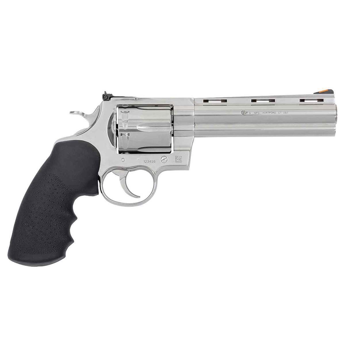 colt-anaconda-44-magnum-6in-stainless-revolver-6-rounds-1692776-1.jpg Colt Anaconda 44 Magnum 6in Stainless Revolver – 6 Rounds - Image 1