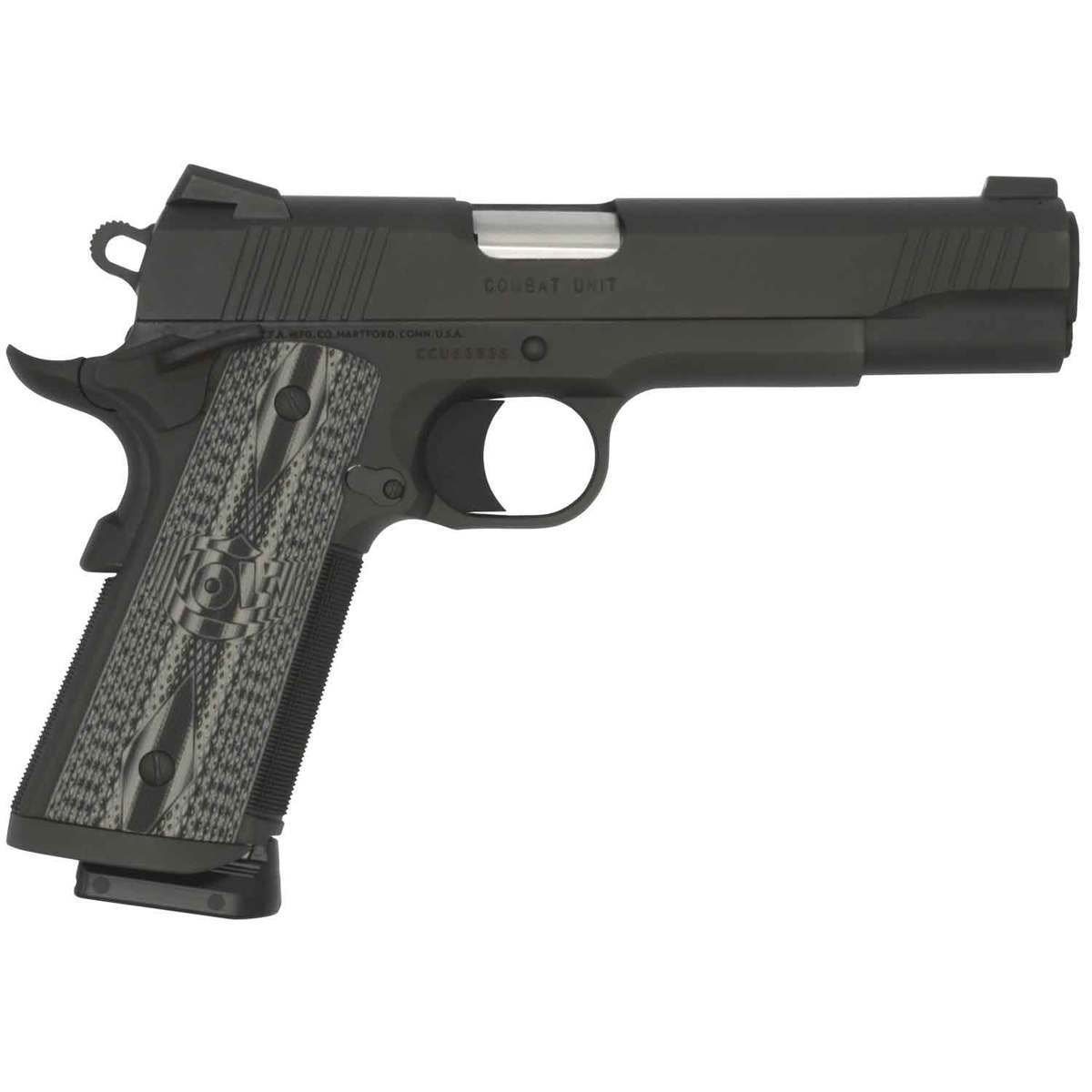 colt-combat-unit-9mm-luger-5in-black-pistol-91-rounds-1542774-1.jpg Colt Combat Unit 9mm Luger 5in Black Pistol – 9+1 Rounds - Image 1