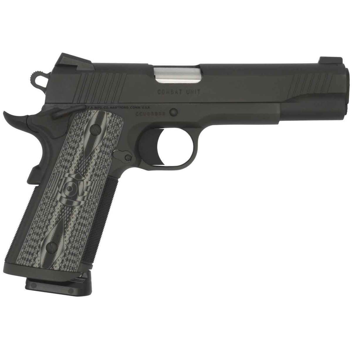 colt-combat-unit-government-45-auto-acp-5in-black-pistol-81-rounds-1542764-1.jpg Colt Combat Unit Government 45 Auto (ACP) 5in Black Pistol – 8+1 Rounds - Image 1