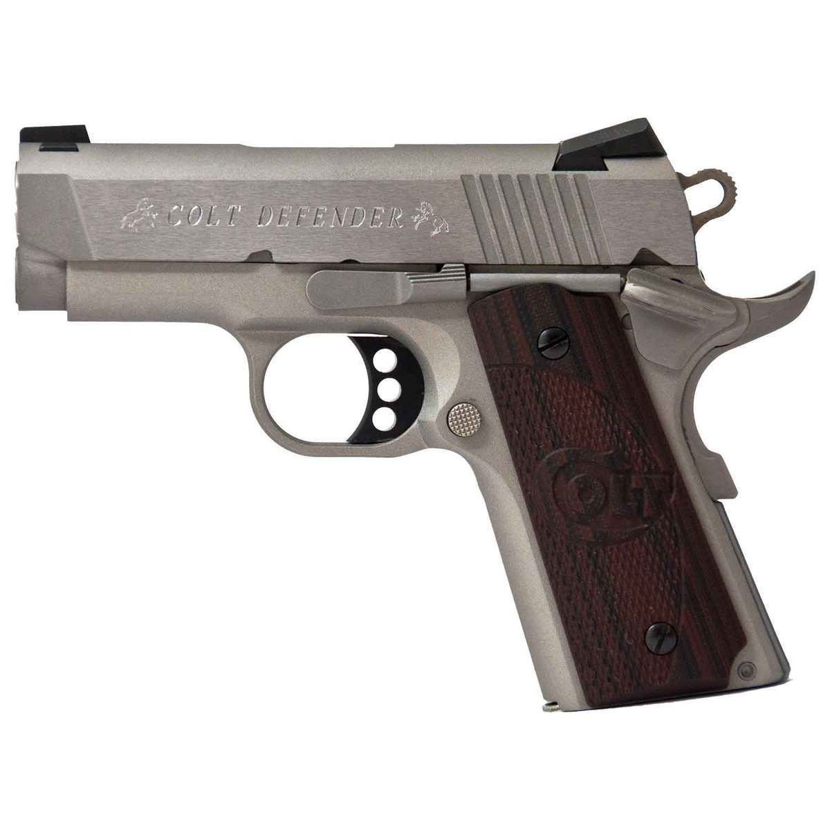 colt-defender-series-pistol-1445191-1.jpg Colt Defender Series 45 Auto (ACP) 3in Gray Cerakote Pistol – 7+1 Rounds - Image 1