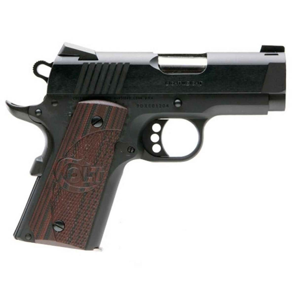 colt-defender-series-pistol-1445192-1.jpg Colt Defender Series 45 Auto (ACP) 3in Blued Cerakote Pistol – 7+1 Rounds - Image 1