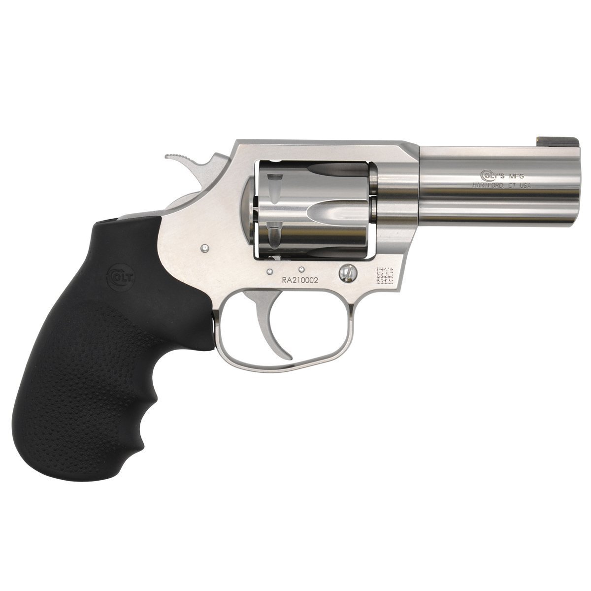 colt-king-cobra-357-magnum-3in-brushed-stainless-revolver-6-rounds-1528843-1.jpg Colt King Cobra 357 Magnum 3in Brushed Stainless Revolver – 6 Rounds - Image 1