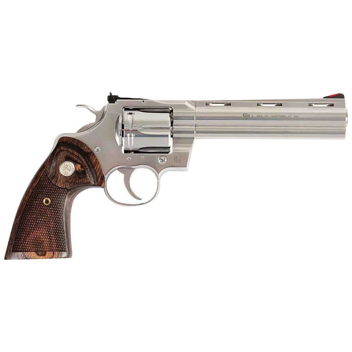 colt-python-357-magnum-6in-stainless-revolver-6-rounds-1620948-1.jpg Colt Python 357 Magnum 6in Stainless Revolver – 6 Rounds - Image 1
