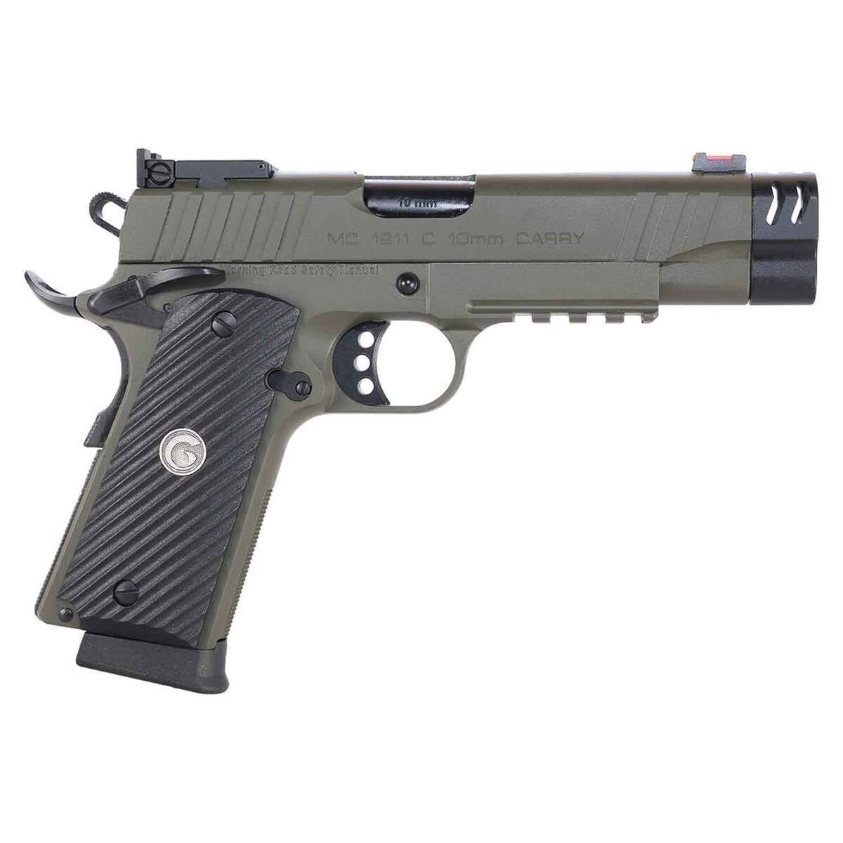 eaa-1911-com-10mm-4inodg-81-1828010-1.jpg EAA Girsan MC1911 10mm Auto 4.4in OD Green Pistol – 9+1 Rounds - Image 1