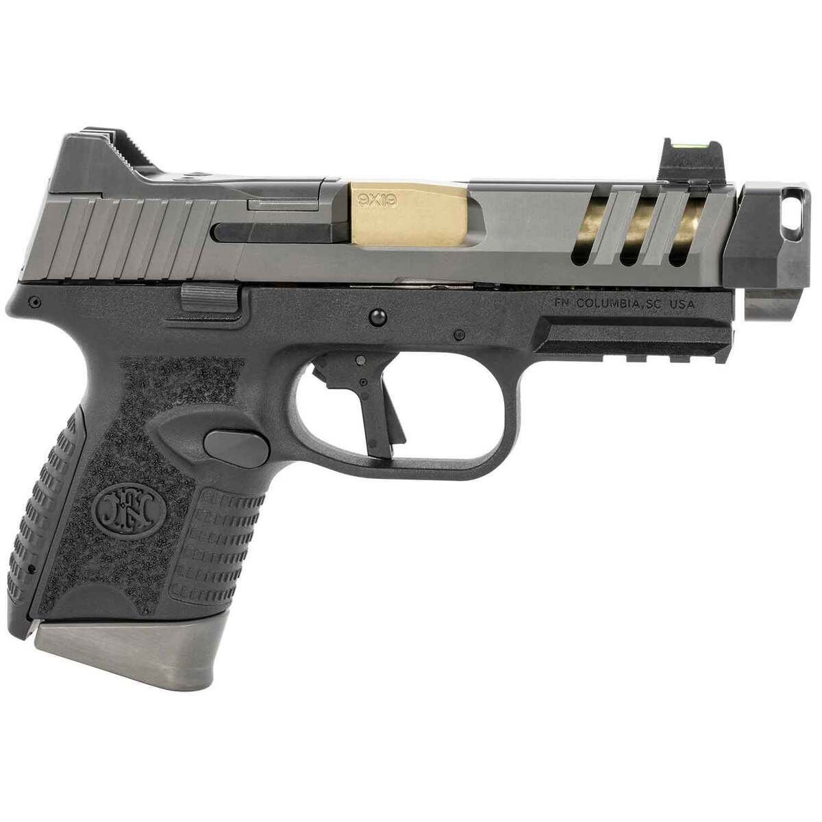 fn-509-cc-edge-9mm-luger-42in-graphite-pistol-101-rounds-1777127-1.jpg FN 509 CC Edge 9mm Luger 4.2in Graphite Pistol – 10+1 Rounds - Image 1
