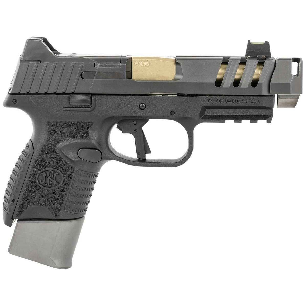 fn-509-cc-edge-9mm-luger-42in-graphite-pistol-151-rounds-1777128-1.jpg FN 509 CC Edge 9mm Luger 4.2in Graphite Pistol – 15+1 Rounds - Image 1