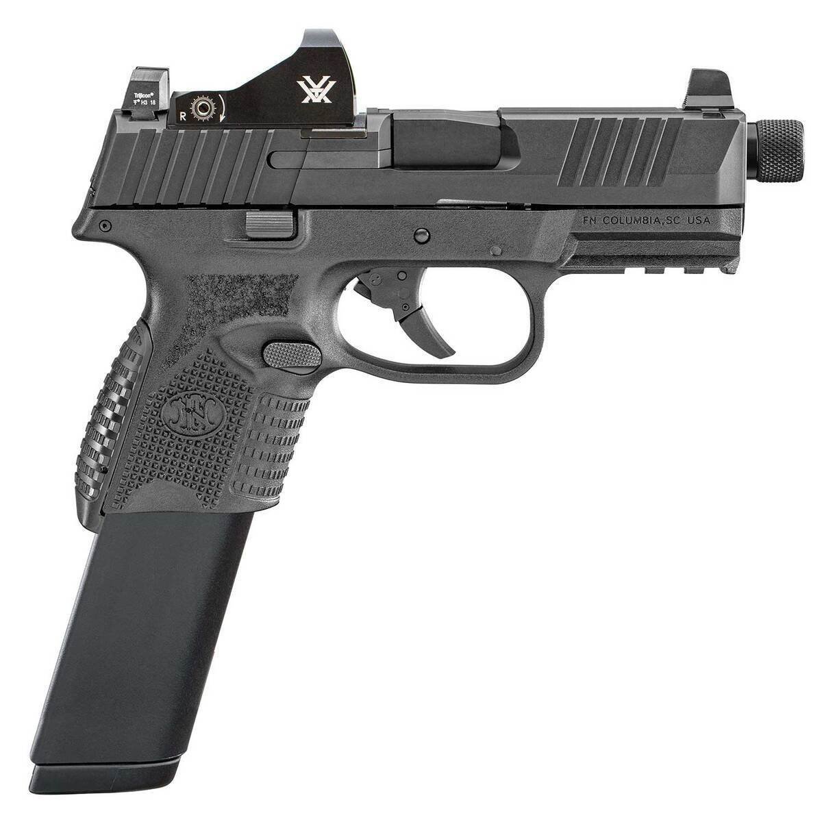 fn-509-compact-tactical-vortex-viper-9mm-luger-432in-black-pistol-241-rounds-1730023-1.jpg FN 509 Compact Tactical Vortex Viper 9mm Luger 4.32in Black Pistol – 24+1 Rounds - Image 1