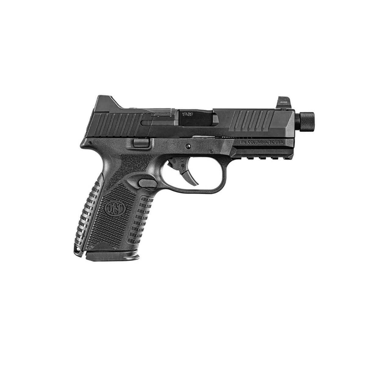 fn-509-midsize-tactical-9mm-luger-45in-black-pistol-101-rounds-1788996-1.jpg FN 509 Midsize Tactical 9mm Luger 4.5in Black Pistol – 10+1 Rounds - Image 1