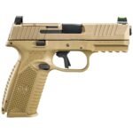 FN 509 MRD 9mm Luger 4in Flat Dark Earth Pistol – 17+1 Rounds