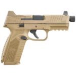 FN 509 Tactical 9mm Luger 4.5in FDE Pistol – 10+1 Rounds