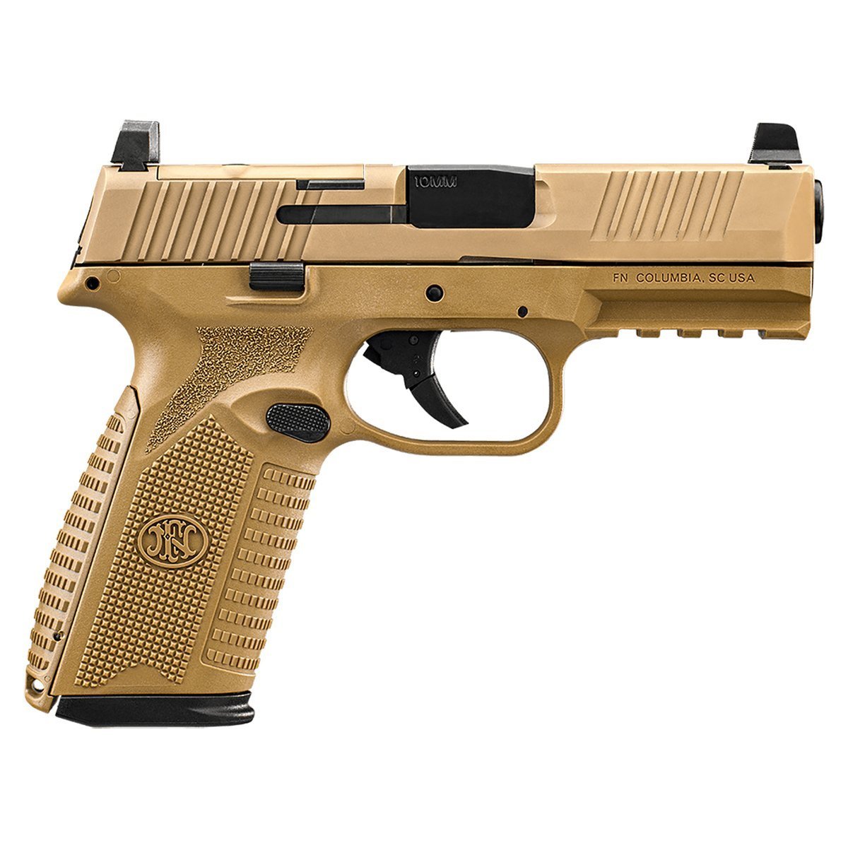 fn-545-45-auto-acp-47in-fde-cerakote-pistol-101-rounds-1839103-1.jpg FN 545 45 Auto (ACP) 4.7in FDE Cerakote Pistol – 10+1 Rounds - Image 1