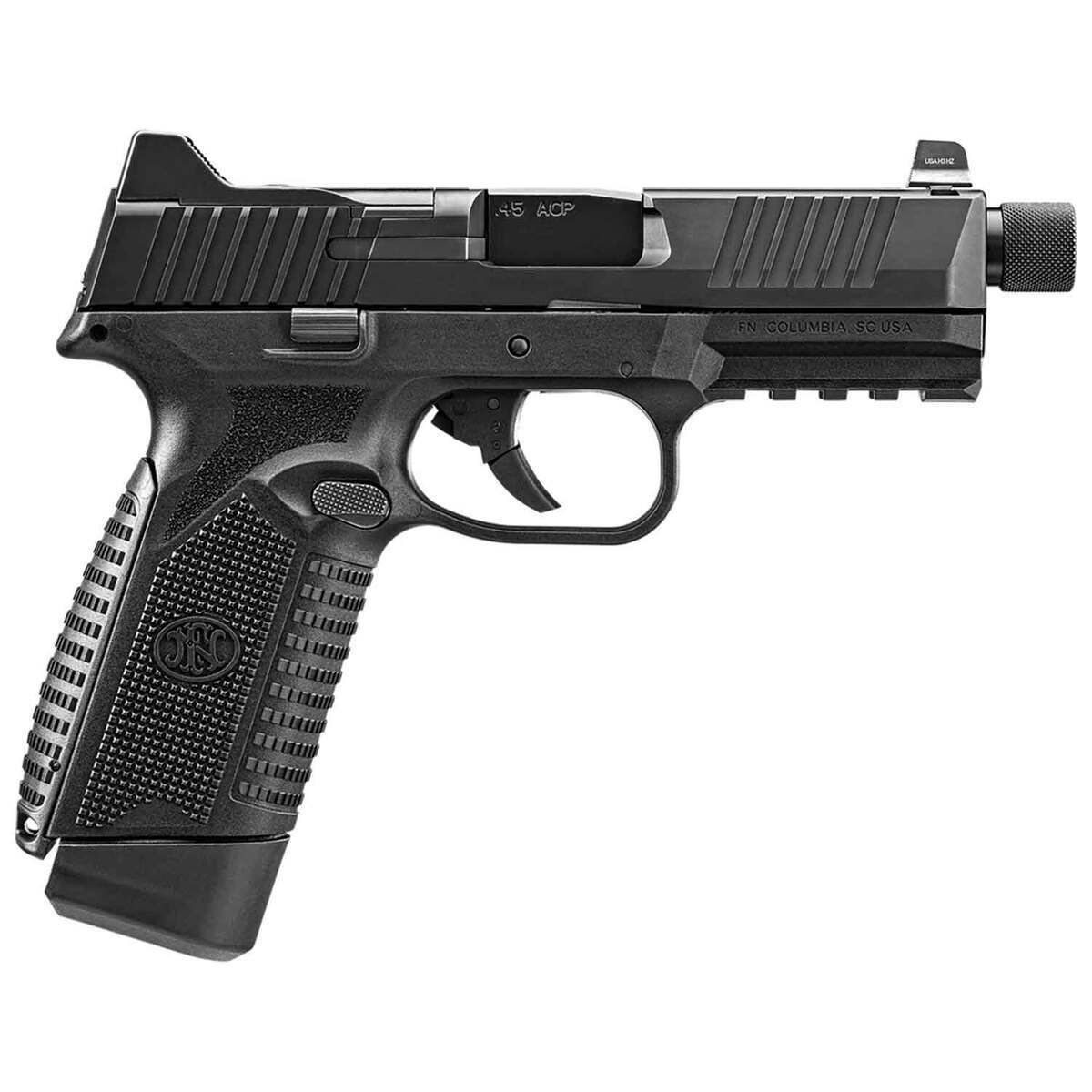 fn-545-tactical-45-auto-acp-47in-black-pistol-101-rounds-1794050-1.jpg FN 545 Tactical 45 Auto (ACP) 4.7in Black Pistol – 10+1 Rounds - Image 1