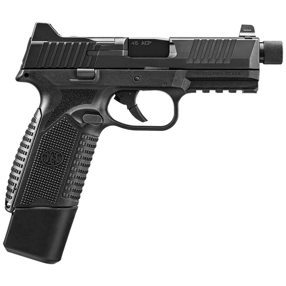 fn-545-tactical-45-auto-acp-47in-black-pistol-181-rounds-1794048-1.jpg FN 545 Tactical 45 Auto (ACP) 4.7in Black Pistol – 18+1 Rounds - Image 1
