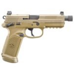 FN FNX-45 Tactical 45 Auto (ACP) 5.3in Flat Dark Earth Pistol – 15+1 Rounds