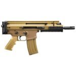 FN SCAR 15P 5.56mm NATO 7.5in FDE Anodized Modern Sporting Pistol – 30+1 Rounds
