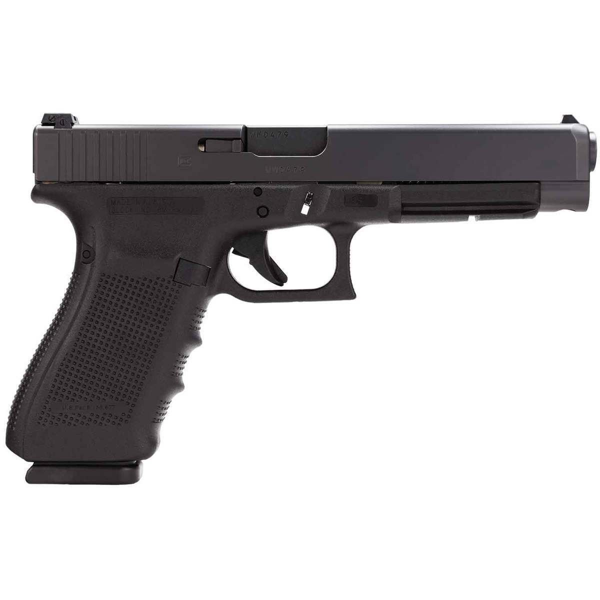 glock-g41-gen4-45-auto-acp-531in-black-nitride-pistol-131-rounds-1386275-1.jpg Glock 41 Gen4 45 Auto (ACP) 5.31in Black Nitride Pistol – 13+1 Rounds - Image 1