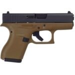 Glock 42 380 Auto (ACP) 3.25in FDE Pistol – 6+1 Rounds