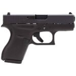 Glock 42 White Dot 380 Auto (ACP) 3.25in Black Pistol – 6+1 Rounds
