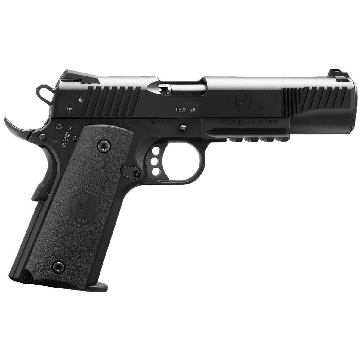 hammerli-arms-forge-h1-22-long-rifle-5in-black-cerakote-pistol-121-rounds-1881631-1.jpg Hammerli Arms Forge H1 22 Long Rifle 5in Black Cerakote Pistol – 12+1 Rounds - Image 1