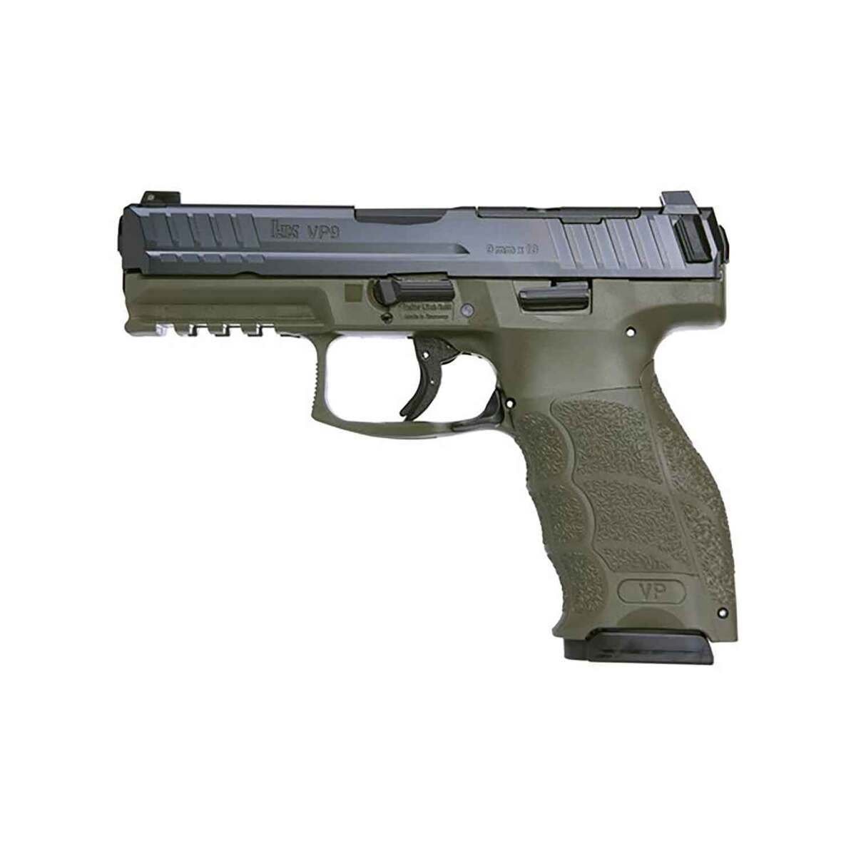 heckler-and-koch-vp9-luminous-front-sight-9mm-luger-41in-black-pistol-171-rounds-1789083-1.jpg HK VP9 9mm Luger 4.1in Black Pistol – 17+1 Rounds - Image 1