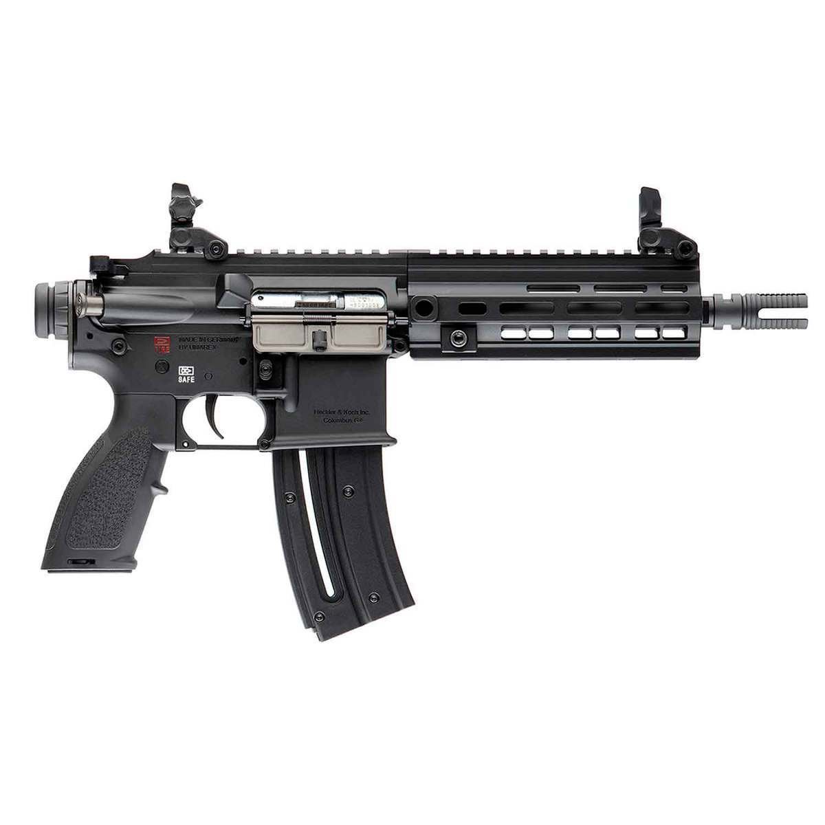 heckler-koch-hk416-22-long-rifle-85in-black-modern-sporting-pistol-201-rounds-1540060-1.jpg HK HK416 22 Long Rifle 8.5in Black Modern Sporting Pistol – 20+1 Rounds - Image 1