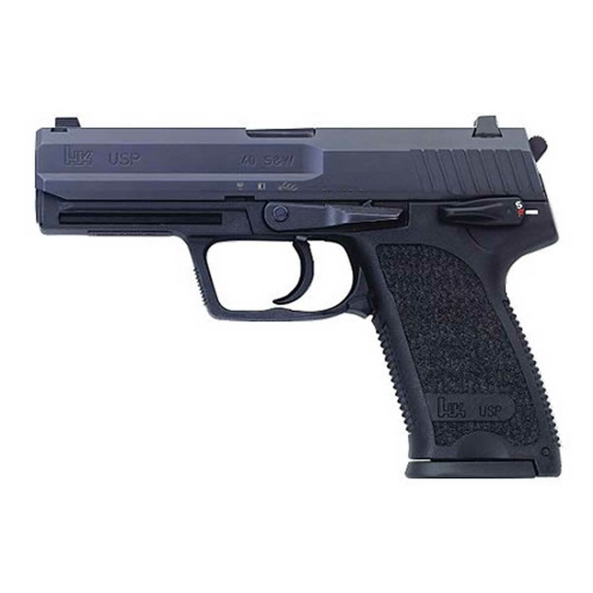 heckler-koch-usp40-v1-40-sw-425in-blue-pistol-101-california-1703766-1.jpg HK USP40 V1 40 S&W 4.25in Blue Pistol – 10+1 Rounds - Image 1