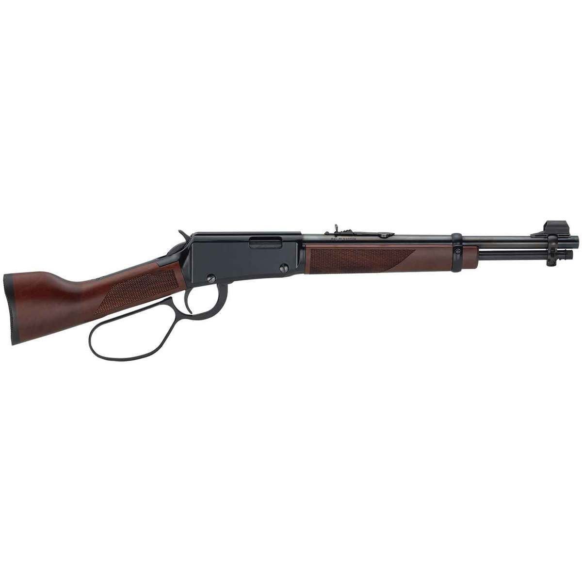 henry-mares-leg-lever-action-handgun-1456548-1.jpg Henry Mare’s Leg 22 WMR (22 Mag) 12.88in Blued Lever Action Pistol – 8+1 Rounds - Image 1