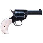 Heritage Rough Rider Small Bore Mother of Pearl Grip 22 Long Rifle 3.5in Blued Revolver – 6 Rounds