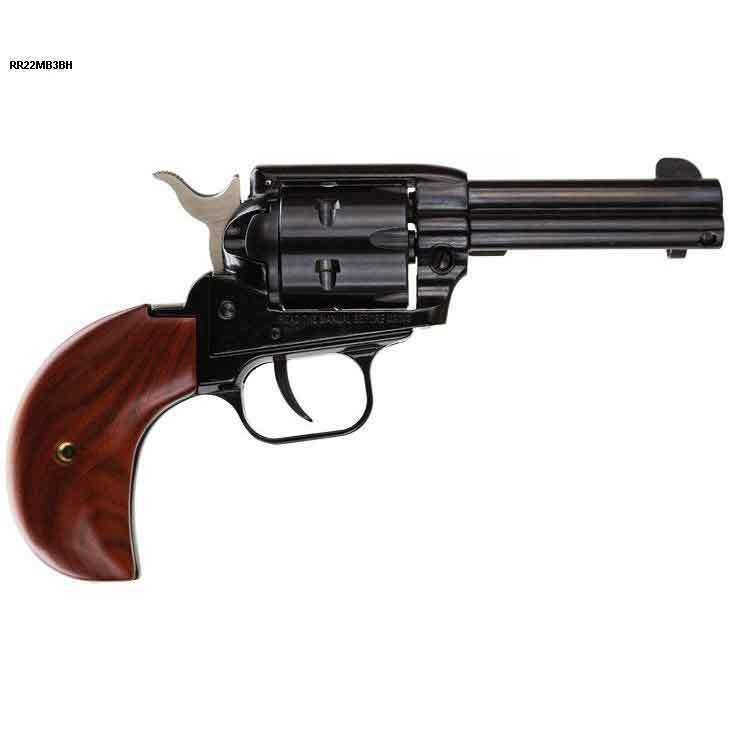 heritage-small-bore-rough-rider-sa-pistol-1365204-1.jpg Heritage Small Bore Rough Rider SA w/Cocobolo Grips 22 Long Rifle 3.75in Blued Revolver – 6 Rounds - Image 1