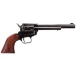 Heritage Small Bore Rough Rider Single Action w/Cocobolo Grips 22 WMR (22 Mag) 6.5in Blued Revolver – 6 Rounds